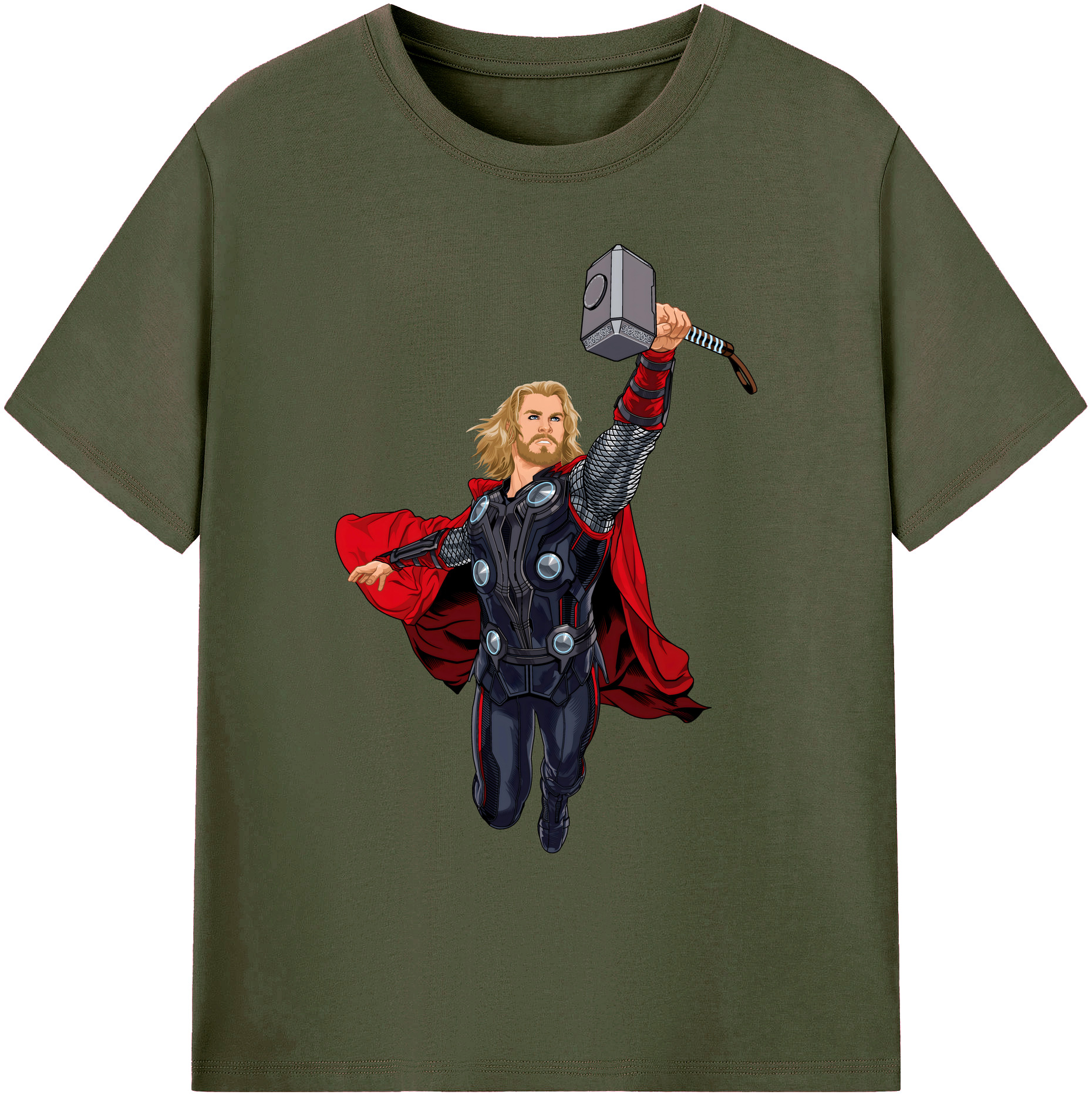 （画像用） アベンジャーズ The Avengers 綿100％ メンズ半袖Tシャツ｜肌触りやわらか＆通気性